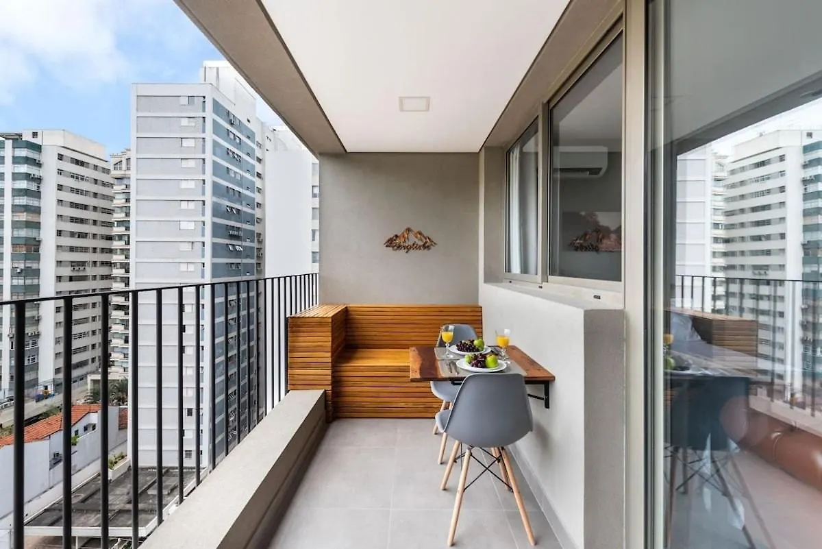 Apartament Ma14 | Novo Bhaus Jardins | Oscar Freire | Metro São Paulo 0*,